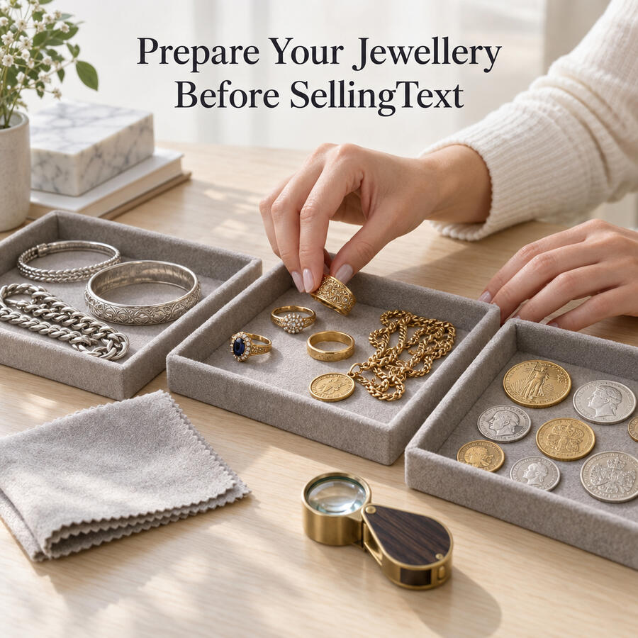 Prepare Your Jewellery Before SellingText